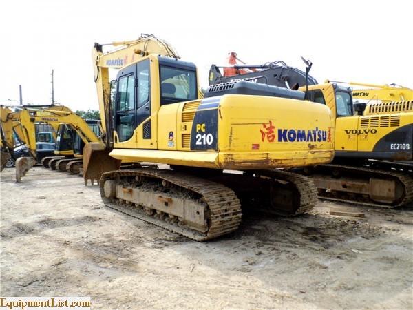 Original japan Used KOMATSU PC210-8 Excavator for sale