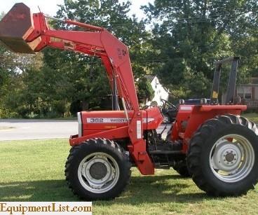 Massey Ferguson 362 4X4 Loader Tractor