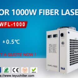 Air cooled laser water chiller for 1KW fiber laser cutting equipment Photo Image 5842