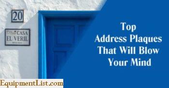 Top Address Plaques That Will Blow Your Mind Photo Image 6085